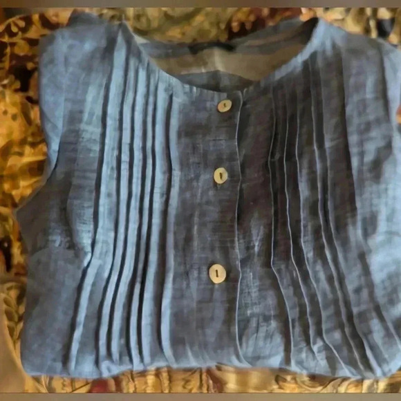 Aquamarine Women's Tunic Top Size 8 - Picture 1 of 14